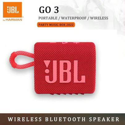  JBL Go 3 蓝牙音箱 强劲低音低音炮 立体声户外 GO3 便携式迷你无线音箱 原装 JBL