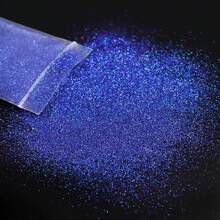 50克全息细闪粉环氧树脂填料闪亮金银树脂颜料用于硅胶模具填充玻璃杯艺术DIY工艺品 - 彩色 - 查看 12