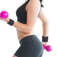 Adjustable Wrist Weight For Men And Women, For Home Gym Exercise, Walking, Running, Travel, Pilates, Yoga, Sports, Bar, Strength Training.2 Pieces Set (500g/ 1lb Each)