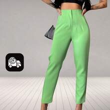 Calça ZR Feminina Social Alfaiataria NUDE: Conforto e Sofisticação para Mulheres Modernas