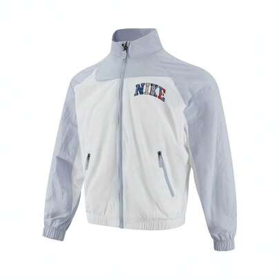 Nike 2025大童K NSW WVN FZ JKT GCEL梭織無帽外套II0471-057