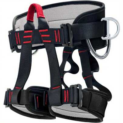 Climbing Harness, Thicken Safety Belt, Protect Waist Safety Harness Gear, Professional Half Body Harness For Roofing Rock Climbing Rappelling Tree Climb And Outdoor Adventure Activities