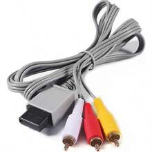 Audio And Video Cable Compatible With W Console - Grey - View 2