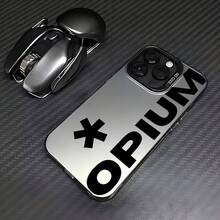 La funda para teléfono O-OPIUM Rap  Carti es compatible con iPhone 16 15 14 13 12 11 Pro Max X XR XSMAX 8 7 Plus, con cubierta trasera mate anti-caídas. - Colores mixtos - Ver 6