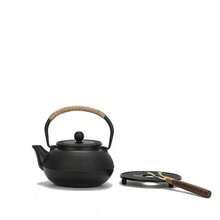 1 件铸铁茶壶，适用于炉灶使用，用于散叶茶和茶包 回到学校
