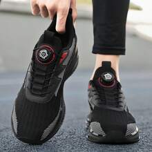 男士户外休闲运动鞋，时尚旋转扣设计，舒适百搭