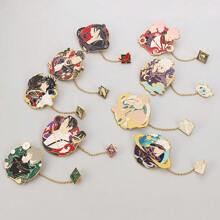 bandai Bandai 1 Stück kreative Anime Nanami Kento Kette Brosche schöner Emaille-Pin Metall-Abzeichen Schmuck Kleidung Rucksack Zubehör Festgeschenk Kleideraccessories Pin für Kleidung Taschenbanner