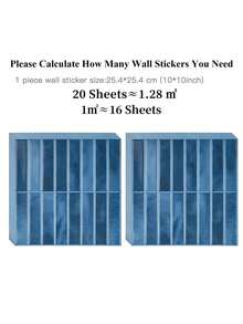 WalDecoo 1/10/20张多巴胺彩色即撕即贴墙砖 - 厨房、浴室亮丽后挡板，轻松DIY！壁纸 墙纸 墙贴 房间装饰 墙面装饰 卧室 客厅装饰 厨房装饰 - 彩色 - 查看 15