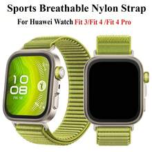 Sports Breathable Nylon Strap Compatible With Huawei Watch Fit 3/Fit 4 Comfortable Bracelet Replacement Wristband Compatible With Huawei Watch Fit 4pro Belt - Fit3/4/4Pro - View 8