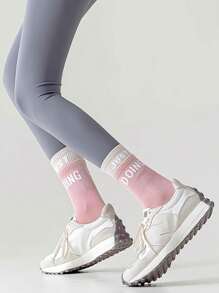 3 Pairs Solid Color Versatile Socks, Breathable, Comfortable, Absorbent Short Socks Suitable For Daily Wear, Sports, Office, Casual Style, All Seasons Valentines