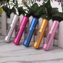 Multicolor 5ml Fine Mist Spray Bottle Bottom Filling Perfume Sub-Bottle Portable Press Bottle - 彩色 - 查看 5