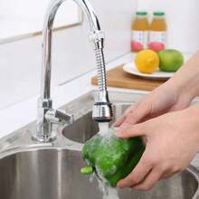 2pcs Rotating Faucet Extender Set - Adjustable Modes, High Pressure Extension, Splash-Proof, Suitable For Kitchen & Bathroom