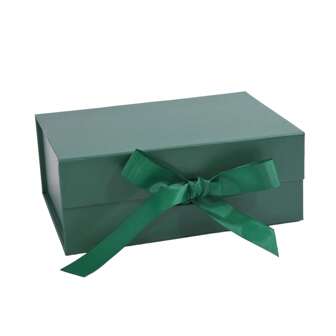 1 pièce Boîte-cadeau vert foncé unicolore, convient pour l'Aïd, la Fête nationale saoudienne, les anniversaires. Boîte-cadeau pliable DIY pour fêtes, Noël, réunions de famille, mariages, souvenirs, emballage de cadeaux
