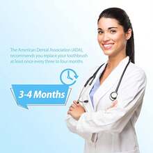 Electric Toothbrush Heads With Professional Cleaning Compatible For Use In Daily Oral Care Routines Featuring Durable Nylon Material Available In White Color Designed For Efficient Plaque Removalw10 - [多種顏色可選] - 查看 7