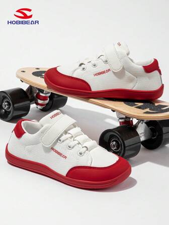 HOBIBEAR 1 双儿童运动鞋，男孩和女孩的赤足鞋，舒适的步行鞋，简约时尚，适合所有季节户外穿着（建议订购大一码）