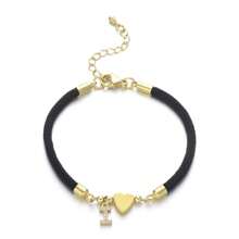 1 peça Pulseira ajustável em forma de coração com detalhes de letras minimalistas da moda, adequada como presente de aniversário, encontro e acessório diário para homens, mulheres, casais ou melhores amigos, namorados, mãe, mãe, dia das mães, presente