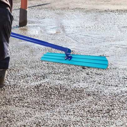 71-Inch Concrete Trowel With Adjustable Bracket And Portable Case For Smooth Finishing And Enhanced Productivity