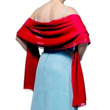 Elegant Women Shawls Wraps For Evening Dresses Bridal Bridesmaid Wedding Shawl Solid Color Party Capes Decoration Scarf