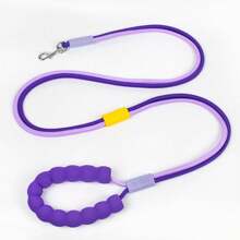 Correa de paseo para mascotas de doble hebra y bicolor, correa multiusos para perros, diseño de manos libres para perros pequeños/medianos/grandes