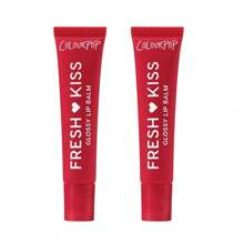 Bálsamo labial brillante Fresh Kiss de ColourPop - Cuidado labial hidratante enriquecido con péptidos, ácido hialurónico, manteca de karité y vitamina E para una fórmula ultra acolchada - Watermelon Sugar (14 g)