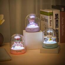 MINISO Sanrio My Melody Bath Time Luminous Ornaments Girly Heart Atmosphere Items(1PC) - Pink - View 4