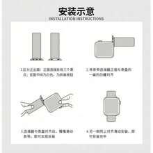 硅胶表带适用于 表带 40 毫米 44 毫米 46 毫米 45 毫米 41 毫米 49 毫米 38 毫米 40 毫米 42 毫米 Series 10 Ultra2 6 7 8 9 Se 表带 - 粉色 - 查看 7