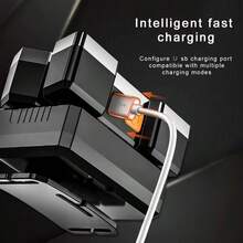 5/11 LED 可充电头灯手电筒 - 超亮、便携、防水、可调节光束角度，适合露营、钓鱼、跑步、旅行和户外活动 - USB 供电，电池寿命长 - 彩色 - 查看 7