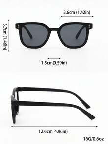 2 Pairs Fashion Glasses For Boys & Girls, Suitable For Children, Party Decoration & Photography Props - Multicolor - View 3