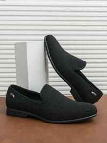 Sapatos sociais masculinos plus size, bico fino, para negócios, formais, de malha respirável, estilo casual para caminhada, confortáveis e leves, vermelhos para ocasiões formais e casamentos
