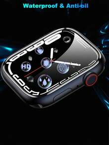 3 件装 Ultra/SE/Series 1-10 (49 毫米-38 毫米) 软屏幕保护膜 - 3D 曲面、全覆盖、高清防水 - 手表配件