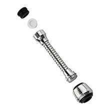 2pcs Rotating Faucet Extender Set - Adjustable Modes, High Pressure Extension, Splash-Proof, Suitable For Kitchen & Bathroom