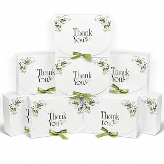 10pcs, Palm Leaves Gift Packaging Candy Box For Wedding Favors Birthday Party Supplies, Packaging Box, Party Favors, Birthday Decor, Wedding Decoration, Party Supplies
