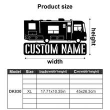 1pc Custom Rv Trailer Metal Sign - Personalized Camping Wall Art, Adjustable Iron Decor For Campsite & Home, Perfect Happy Camper Gift Gifts Birthday Graduation,Multi-Functional, Ornamental,Reusable,Exquisite,Stylish,High-Quality,Colorful,Modern,Custom,Personalized,Unique,Customized Crafts - Multicolor - View 64