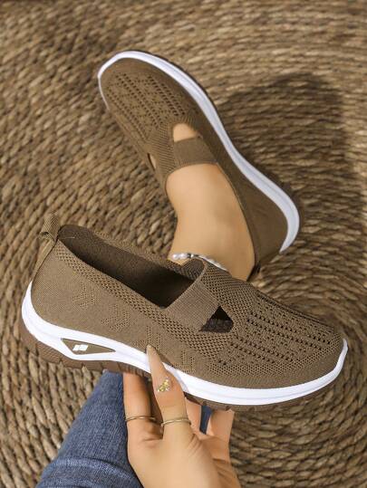 Women's Casual Mesh Shoes, Soft And Lightweight, Ideal Companion For Daily Outings