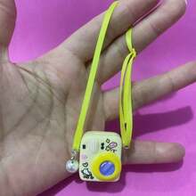 [Solo colgante] Nuevo accesorio colgante en forma de cámara mini modelo lindo de Labobo para decorar bolsos de hombro de - Multicolor - Ver 6
