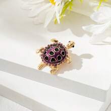 1 Peça Broche Casual e Fofo de Liga de Zinco com Formato de Animal: Sapo, Beija-flor, Abelha, Lagarto, Tartaruga, para Casaco, Bolsa, Chapéu, Presente Especial de Festival, Mochila Escolar