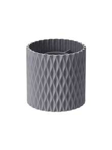 1 pièce Boîte organisatrice de maquillage rotative à 360°, grande capacité de rangement de bureau pour les crayons, rouges à lèvres, ombres à paupières, pinceaux, support de cosmétiques pour coiffeuse de chambre