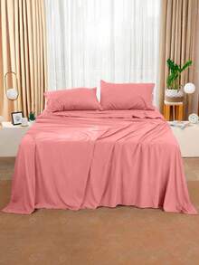 Premium Percal Flex Fitted Sheet - LC - Rosa - Ver 4