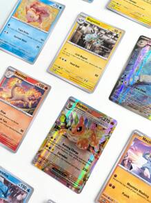 pokemon (Calidad básica de papel, solo para exhibición) Paquete de refuerzo de las Cartas Pokémon del Juego de Cartas Coleccionables de Pokémon Scarlet & Violet 151, colección de tarjetas, juguetes, regalo