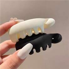 2 件高端发夹，2025 新款垂直香蕉夹固定防滑小号香蕉夹，爪夹，发夹，发夹，发夹，发夹，学校用品 - 彩色 - 查看 9