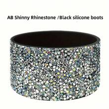 1pc Silicone Anti-Slip Protective Cover Sleeve For 20oz/30oz/40oz Tapered Bottom Tumblers
