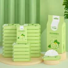 7pcs/Pack Portable Wet Wipes For Daily Cleaning, Suitable For Outdoor Travel, Going Out, Students, Kitchen, Bathroom, Home, Picnic, Christmas, Halloween