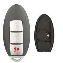 精御琴 3/4/5BTN 汽车遥控钥匙壳 适用于 Nissan Cube Juke Versa Note X-Trail Qashaqai Sunny Juke Altima TIIDA Murano Maxima - 多款式 - 查看 6