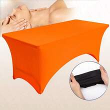 1 pièce Drap-housse de table de massage de salon de 6 pieds, extensible, pour extension de cils, pour table de massage de lit de beauté de salon