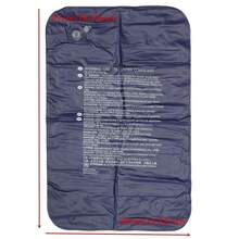 Inflatable Camping Travel Pillow, Lightweight Compressible Foldable Portable Break Pillow - Blue - View 2