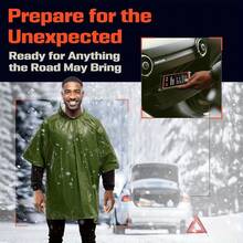 6pcs Thermal Emergency Blankets, Double-Sided Warm Rain Poncho, Heat-Insulating Survival Blankets, Reflective For High Visibility, Outdoor Camping Gear