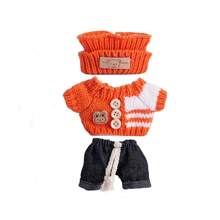 6.69 pollici Vestiti di bambola, compatibili con , include 3 outfit - cappello secchio alla moda, maglione e set di pantaloni o gonna, adatto per bambole di 6.69 pollici, accessori carini per bambole per giochi e esposizione (scarpe e bambola non incluse)