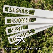 有趣的定制亚克力植物桩，个性化植物标牌，室内盆栽配件，植物标记，花园桩，花园装饰，植物配件，有趣的植物标记，植物桩，植物标牌，波西米亚风礼品，Cottagecore - 彩色 - 查看 5