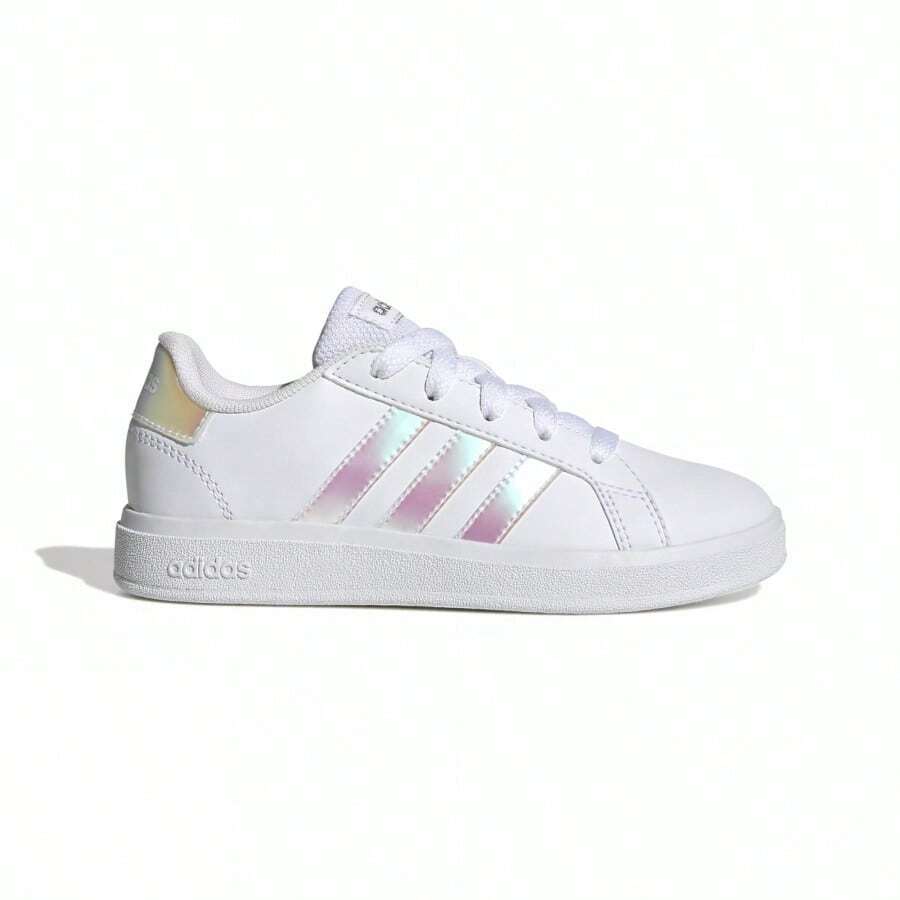 Adidas GRAND COURT 2.0 Kid's Sneakers GY2326 - Cloud White / Iridescent / Cloud White - View 1