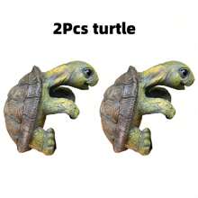 1 pièce Figurine de tortue, un cadeau de fête des mères/pères significatif représentant la longévité et la santé
